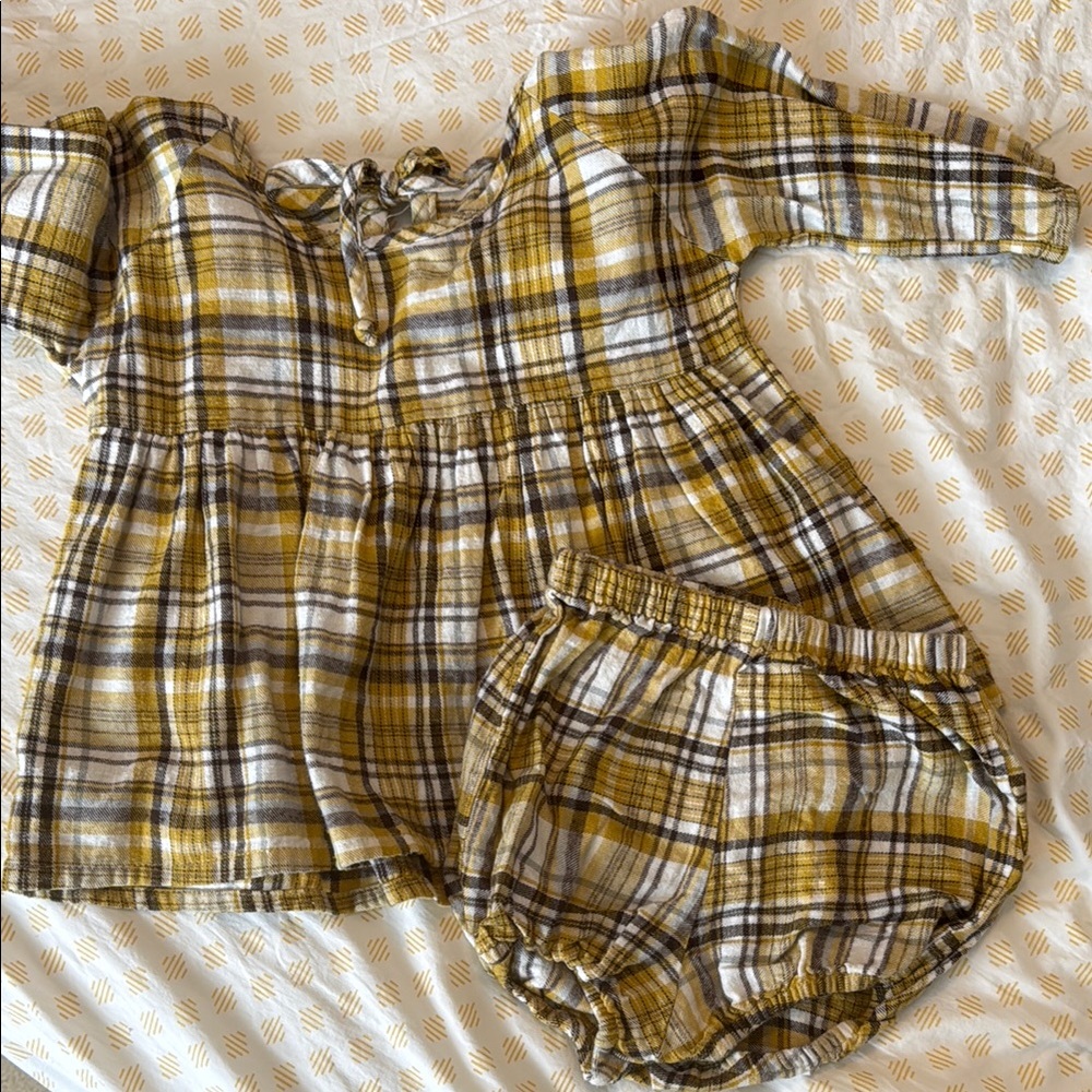 OOAK figge kids Handmade Flannel Set